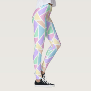 Pastellregenbogenmosaik Leggings