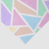 Pastellregenbogenmosaik Seidenpapier (Ausschnitt)