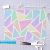 Pastellregenbogenmosaik Seidenpapier (Handwerk)