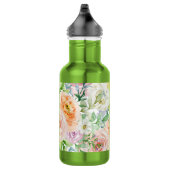 Pastellromantischer Garten Edelstahlflasche (Rechts)