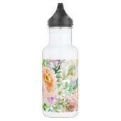 Pastellromantischer Garten Edelstahlflasche (Rechts)