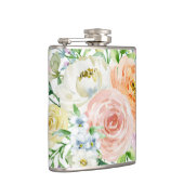 Pastellromantischer Garten Flachmann (Rechts)