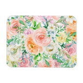 Pastellromantischer Garten Magnet (Horizontal)