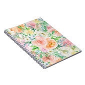 Pastellromantischer Garten Notizblock (Rechte Seite)