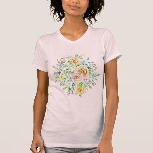 Pastellromantischer Garten T-Shirt