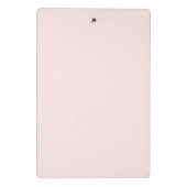 Pastellrosa 1 mini klemmbrett (Rückseite)