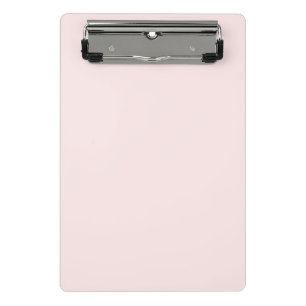 Pastellrosa 1 mini klemmbrett