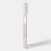 Pastellrosa Abstrakter Swirl Case-Mate iPhone Hülle (Rückseite / Rechts)