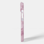 Pastellrosa Abstrakter Swirl Case-Mate iPhone Hülle (Rückseite / Links)