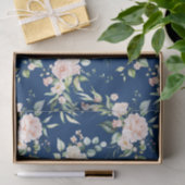 Pastellrosa Aquarellmuster Rose Seidenpapier (Geschenk)