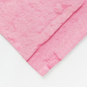 Pastellrosa Backsteinstruktur. Rosa Farbe Fleecedecke (Ecke)