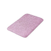 Pastellrosa Betonstruktur Badematte (Schrägansicht)