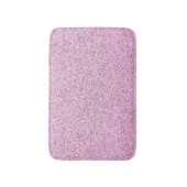 Pastellrosa Betonstruktur Badematte (Vorderseite Vertikal)