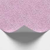Pastellrosa Betonstruktur Geschenkpapier (Ecke)