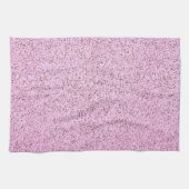 Pastellrosa Betonstruktur Geschirrtuch (Horizontal)