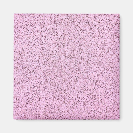 Pastellrosa Betonstruktur Magnet (Vorne)