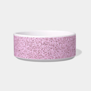 Pastellrosa Betonstruktur Napf