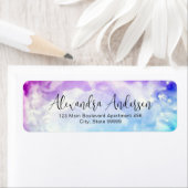 Pastellrosa bis blaues Wasserfarben Extravagantes (Insitu)