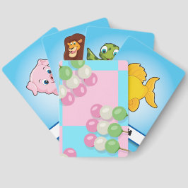 Pastellrosa Blau Gelb Gelbe Dango Spielkarten