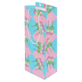 Pastellrosa Blau Schachtel Dango Flasche Geschenkt Geschenktüte Für Weinflaschen