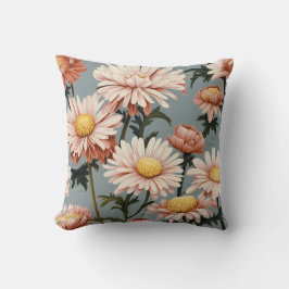 Pastellrosa Blume Kissen