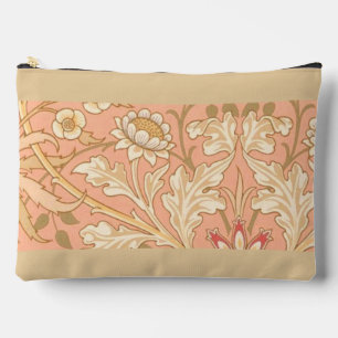 Pastellrosa Blumen Zubehörtasche