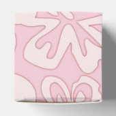 Pastellrosa Blumenkunst Geschenkschachtel (Oben)