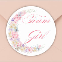 Pastellrosa Blumenmodemteam Mädchen Dusche