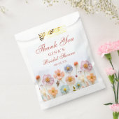 Pastellrosa Bohemische Wildblume Brautparty Geschenktütchen (Versiegelt)