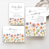 Pastellrosa Bohemische Wildblumen Favoriten Poster