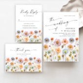 Pastellrosa Bohemische Wildblumen Karten und Gesch Poster