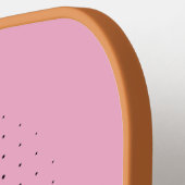 Pastellrosa Carbon Fiber Pickleball Paddel Pickleball Schläger (Linke Seite)