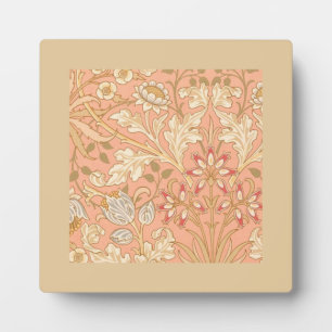 Pastellrosa Dekorative Blumen Fotoplatte