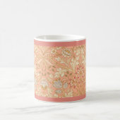 Pastellrosa Dekorative Blumen Kaffeetasse (Mittel)