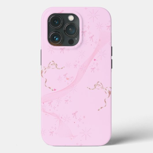 Pastellrosa & Double Helix Dreamy Phone Case (Rückseite)