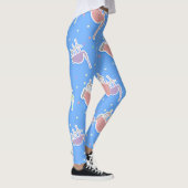 Pastellrosa Dudelsack Leggings (Rechts)