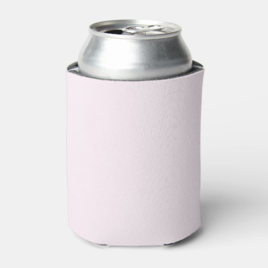 Pastellrosa einfarbig dosenkühler (Kanne Vorderseite)