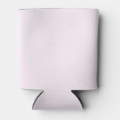 Pastellrosa einfarbig dosenkühler (Vorderseite)