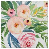 Pastellrosa Erdnüsse Wasserfarbenmuster Stoff (Muster)