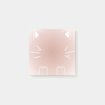 Pastellrosa-Farbkatzendesign