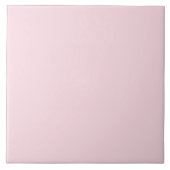 Pastellrosa Fliese (Vorderseite)