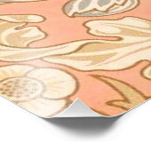 Pastellrosa Fotodruck (Ecke)
