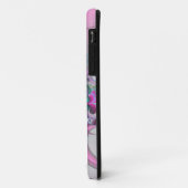 pastellrosa Fraktal iPhone-Gehäuse Case-Mate iPhone Hülle (Hinten/Links)