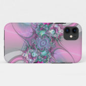 pastellrosa Fraktal iPhone-Gehäuse Case-Mate iPhone Hülle (Rückseite (Horizontal))