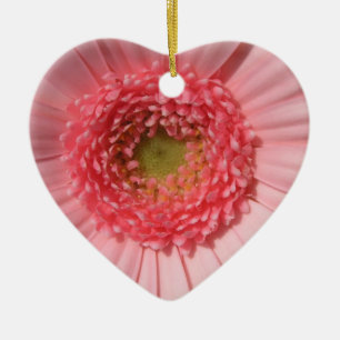 Pastellrosa-Gänseblümchen-Verzierung Keramik Ornament