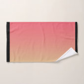 Pastellrosa Gelbfärbung Badhandtuch Set (Handtuch)