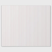 Pastellrosa gestreift geschenkpapier (Flach)