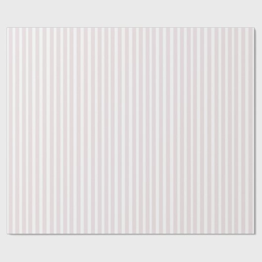 Pastellrosa gestreift geschenkpapier (Flach)