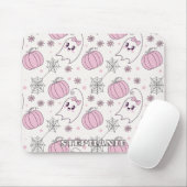 Pastellrosa Halloween Nahtloses Muster (4) Mousepad (Mit Mouse)