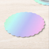 Pastellrosa, hellgrün bis zart rosa untersetzer (angewinkelt)